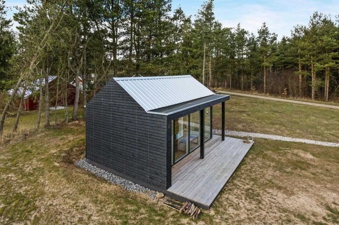 piccola casa in stile scandinavo