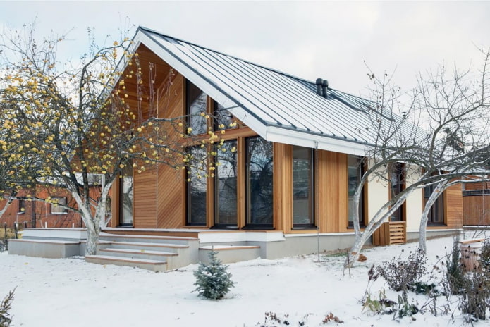 grande casa in stile scandinavo