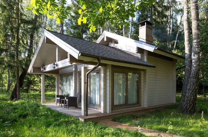casa di campagna in stile scandinavo