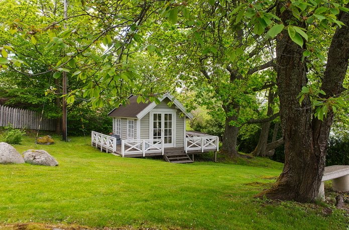 casa di campagna in stile scandinavo