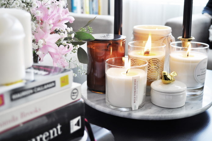 Candele profumate