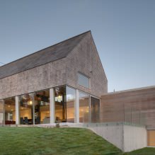 Case con finestre panoramiche: 70 migliori foto e soluzioni stimolanti-23