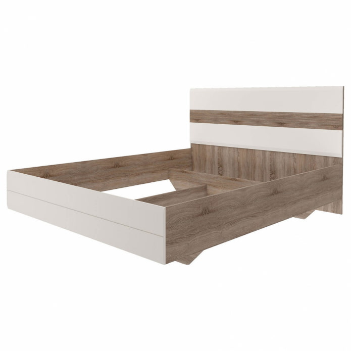 letto in rovere di sonoma