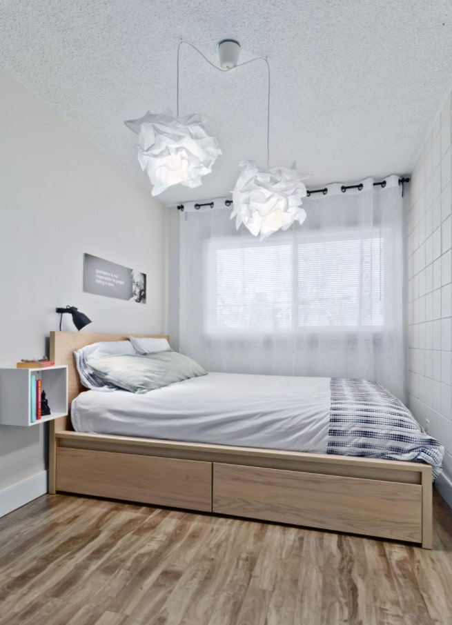 letto con cassetti