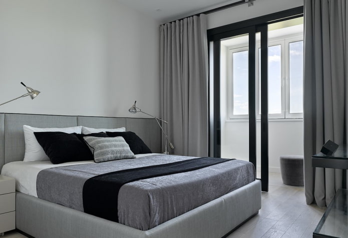 porte del vano balcone all'interno