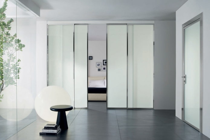 porte per compartimenti in stile high-tech