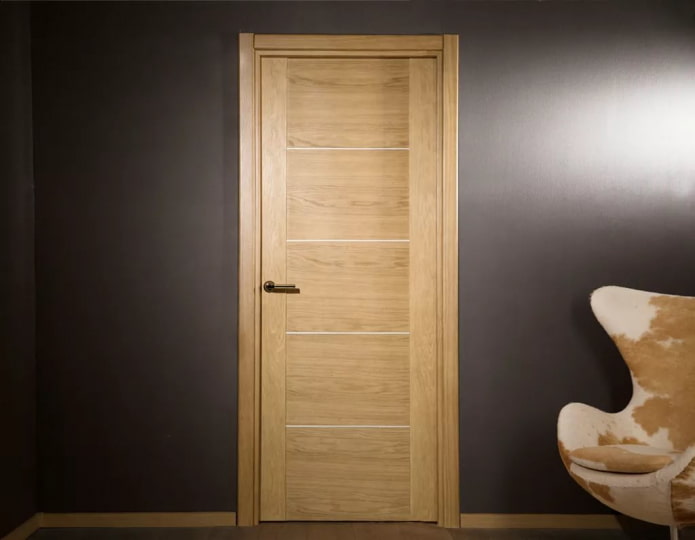 porta interna impiallacciata