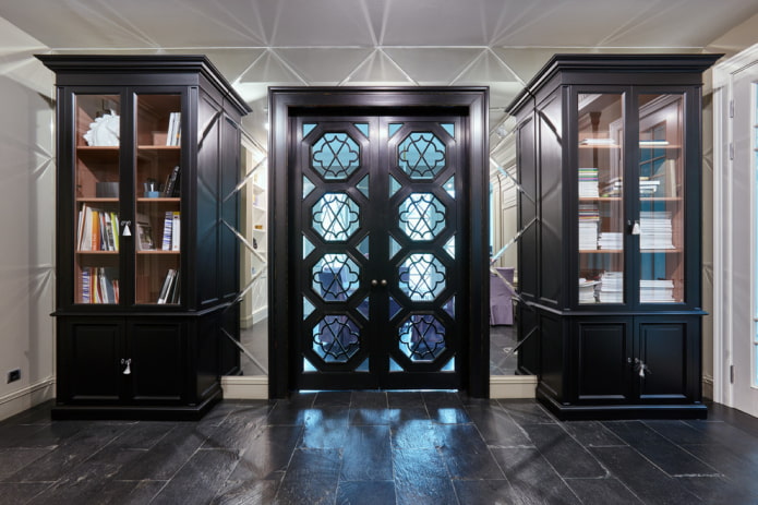 Porte wengé all'interno