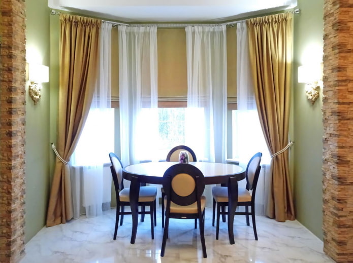 design della finestra a bovindo