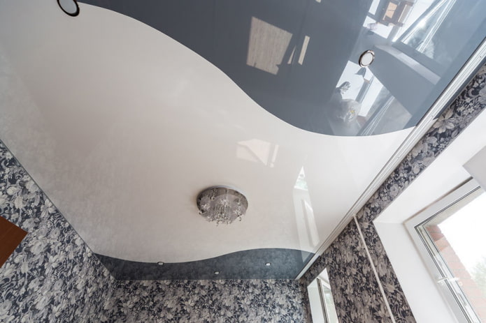 tessuto teso con saldatura curva
