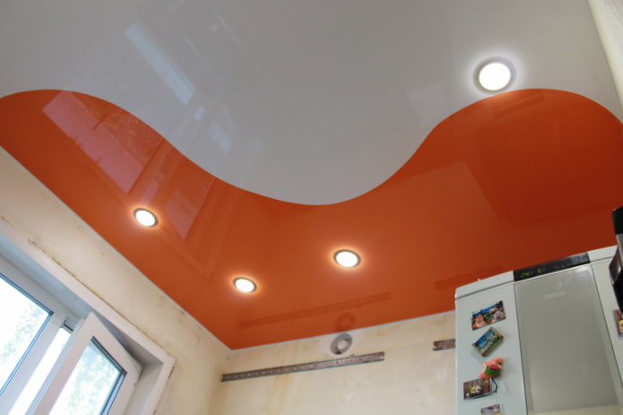 tessuto teso con saldatura curva