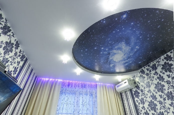 struttura elastica a due livelli cielo stellato
