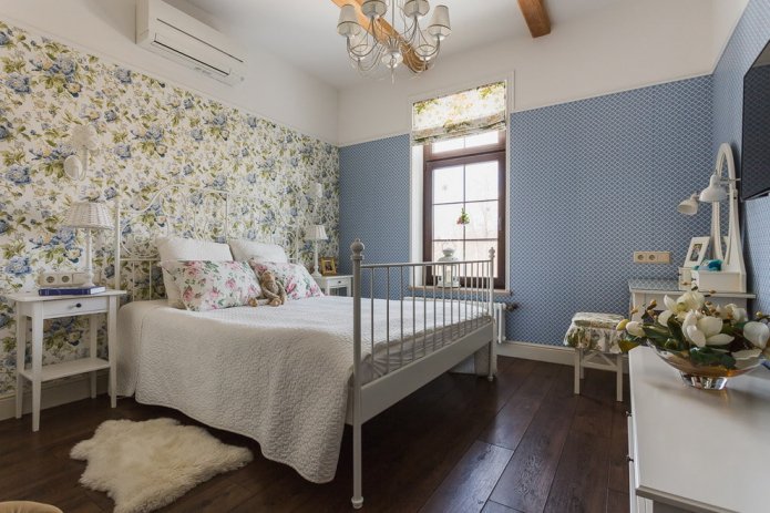 letto matrimoniale forgiato all'interno