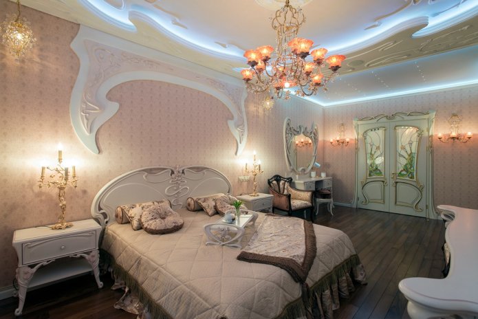 modello doppio in stile Art Nouveau