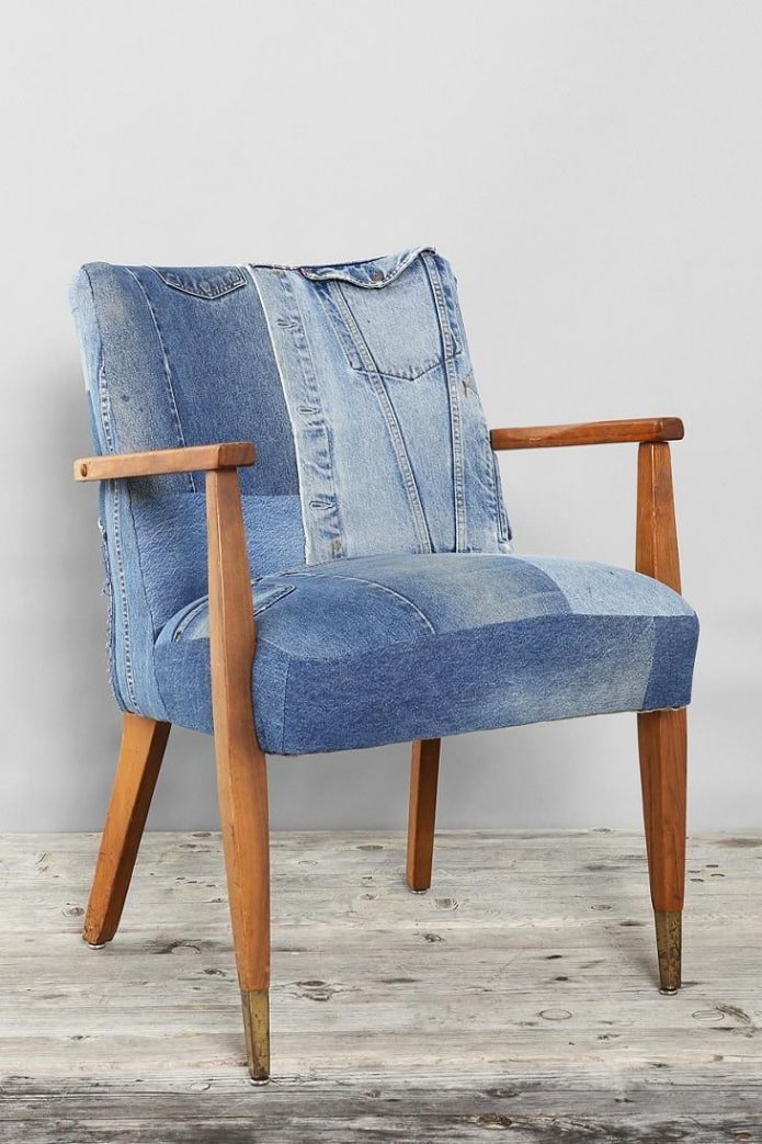 Rivestimento in Jeans per Sedie