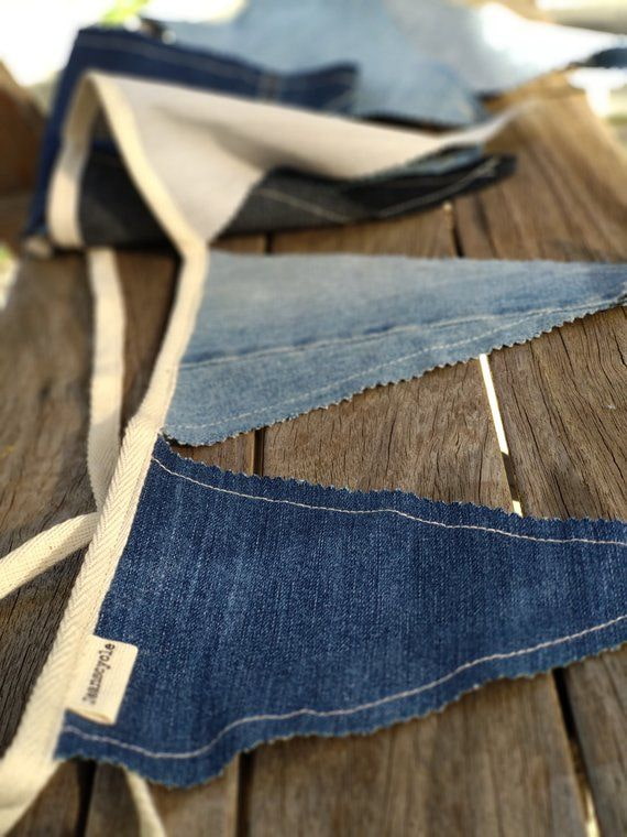 Ghirlanda di jeans