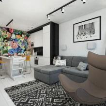 Caratteristiche del design dell'appartamento Euro-2-room-5