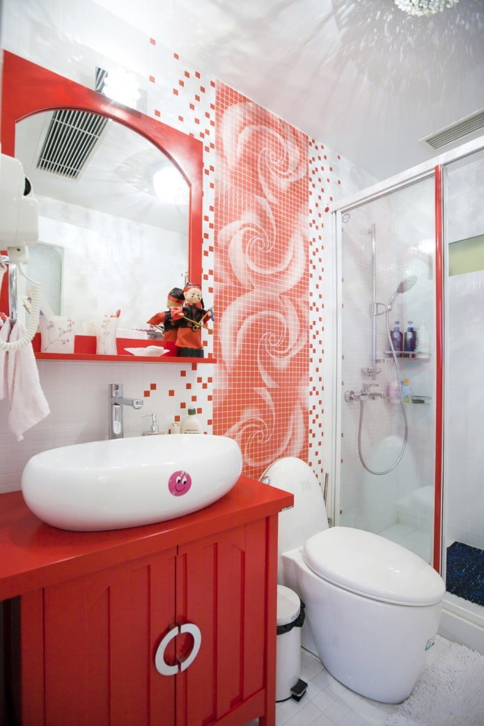 bagno rosso