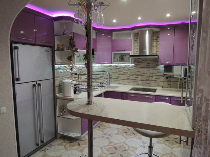 bancone da bar in cucina