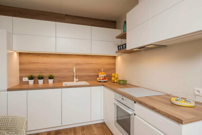 mdf e truciolato nella finitura del grembiule da cucina