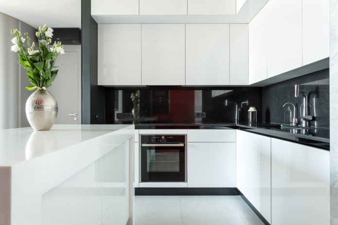 colore del grembiule nell'arredamento della cucina