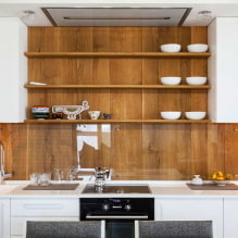 Opzioni di finitura e caratteristiche di design del grembiule da cucina-0