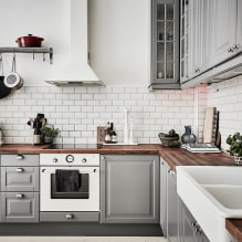 Opzioni di finitura e caratteristiche di design del grembiule da cucina-1