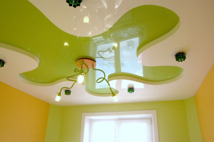 design del soffitto figurato di qualsiasi forma