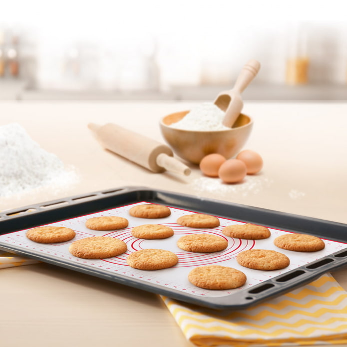 Biscotti sul tappetino