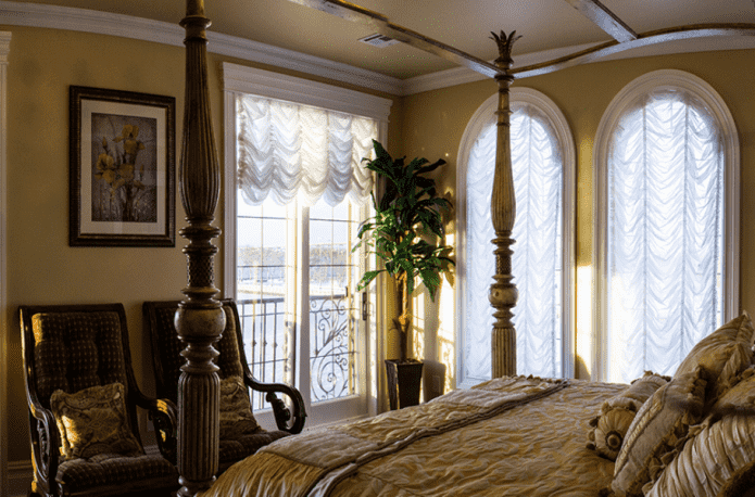 tende da sole per l'interno della camera da letto