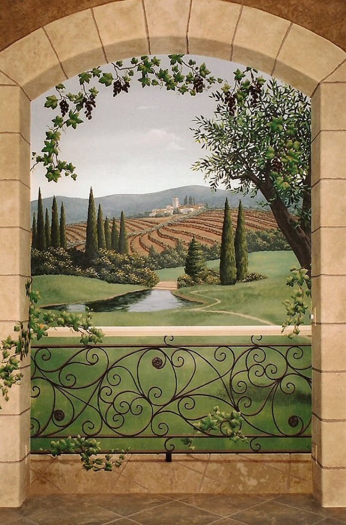 dipinto sul muro