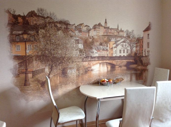 affresco in cucina