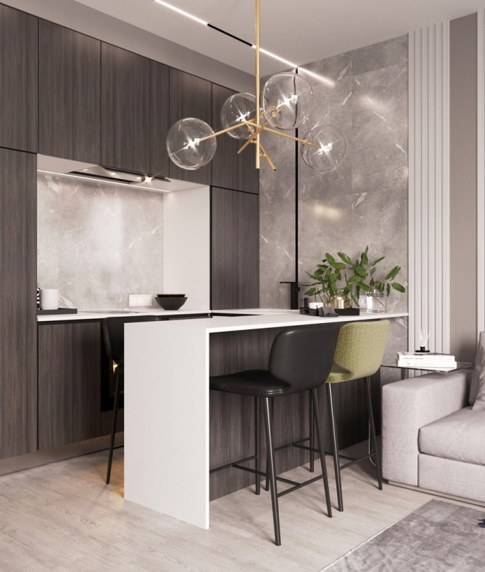lampada di design per la cucina