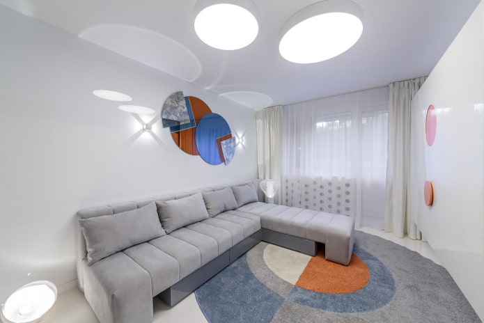 decorazione murale futuristica