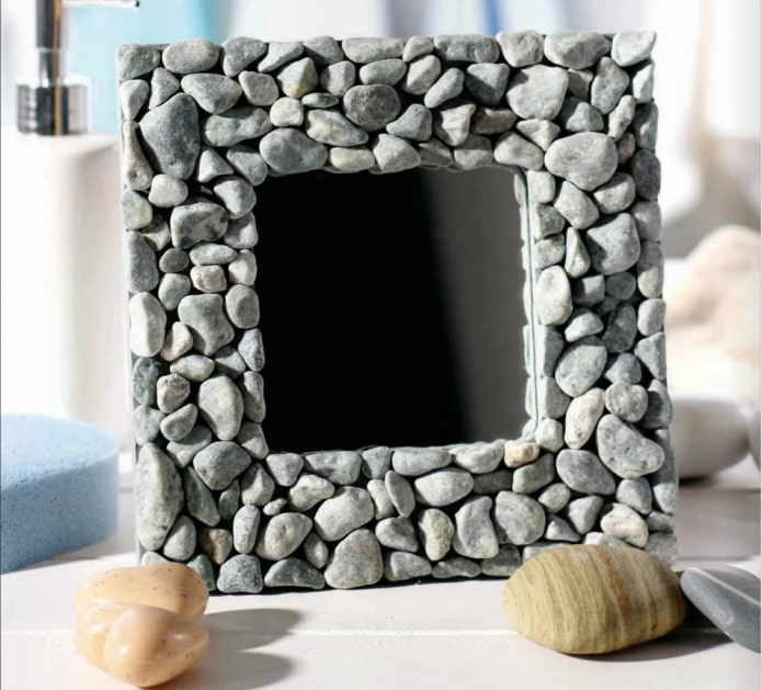 Specchio da tavolo Pebble
