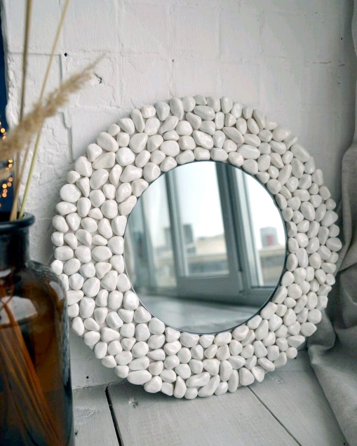 Cornice per specchio Pebble