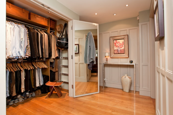 Armadio all'interno
