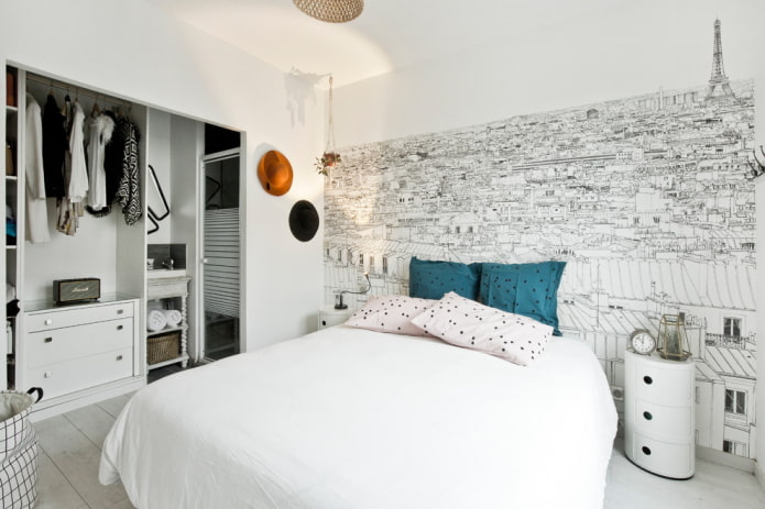 camerino in una nicchia nell'interno della camera da letto