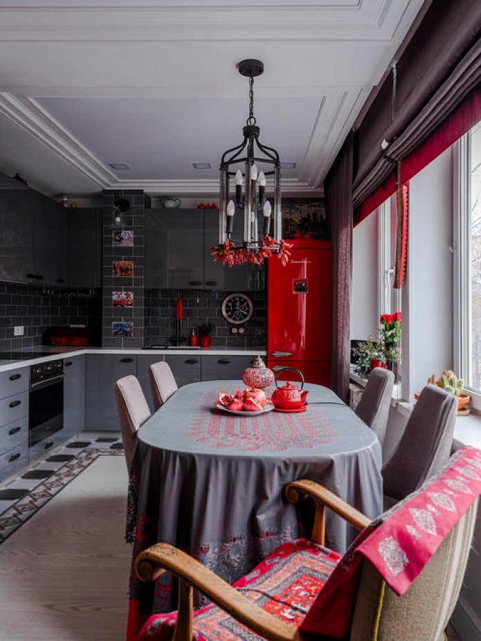 cucina lucida scura