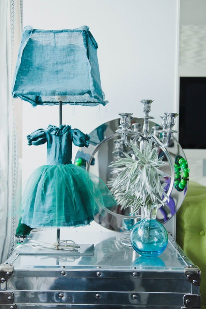 accessori blu per gli interni