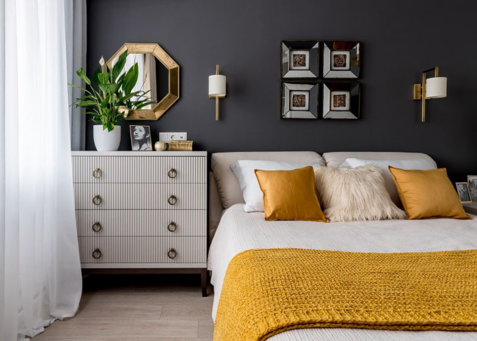 camera da letto in stile moderno