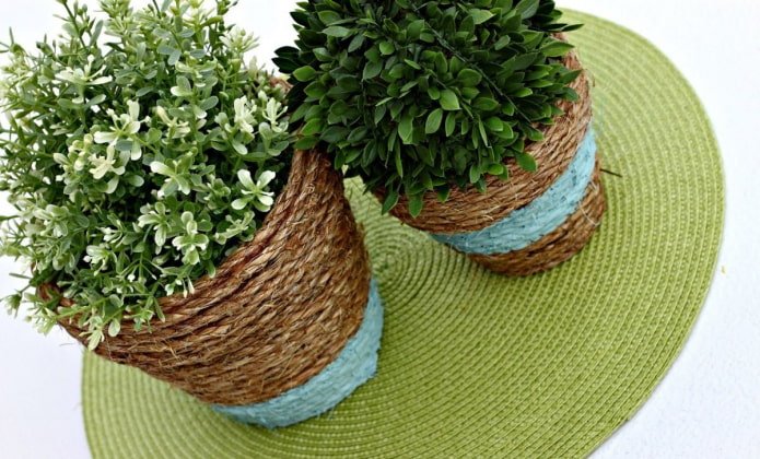 Vasi di fiori fai da te