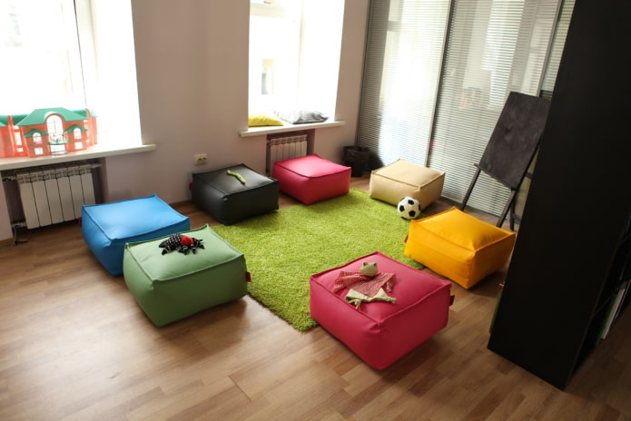 Set di pouf
