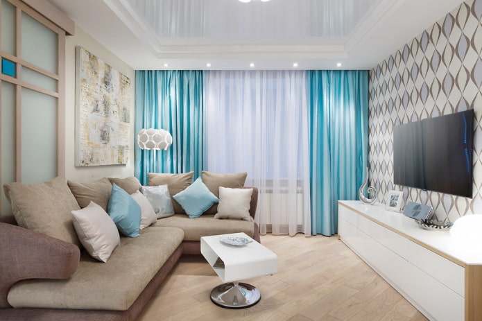 decorazione del soffitto nell'ingresso di una Krusciovka