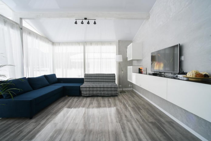 mobili per il soggiorno in stile minimalista