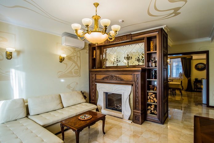 soggiorno beige*marrone