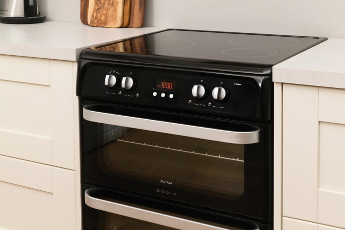 piano cottura a induzione con forno