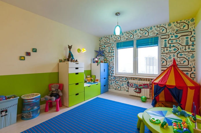 carta da parati per la cameretta del bambino