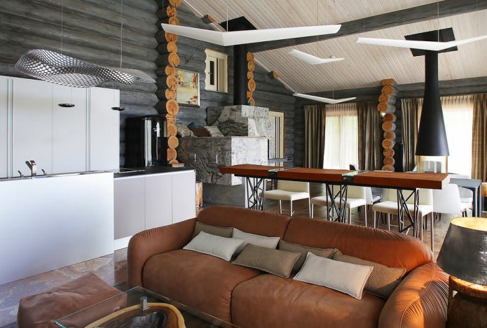interno di una casa moderna