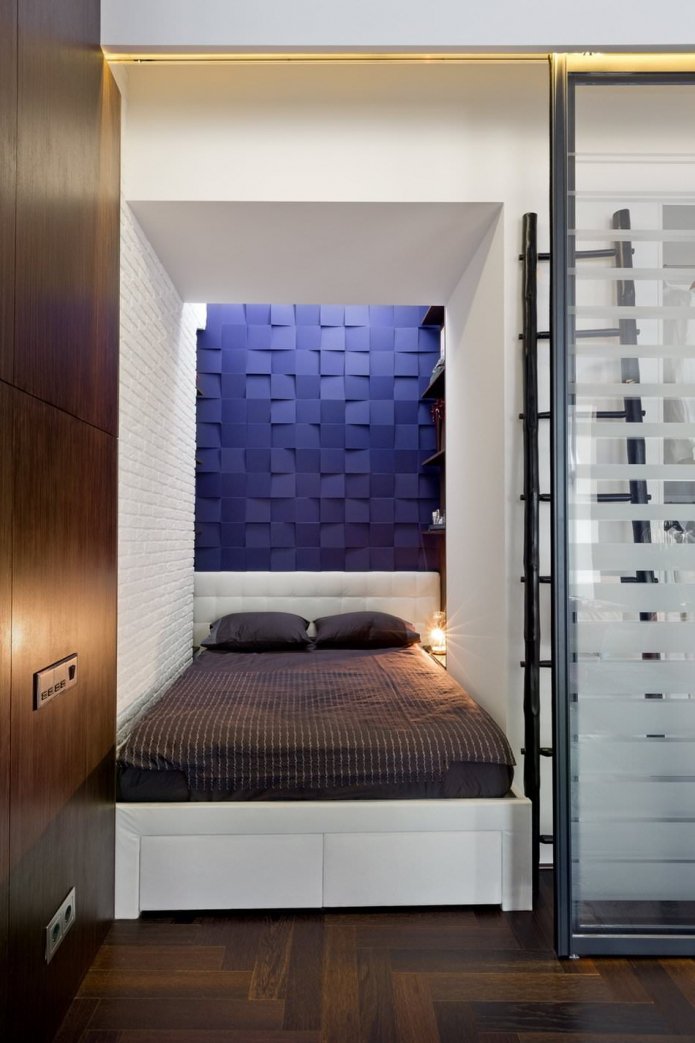 studio progetto 50 mq